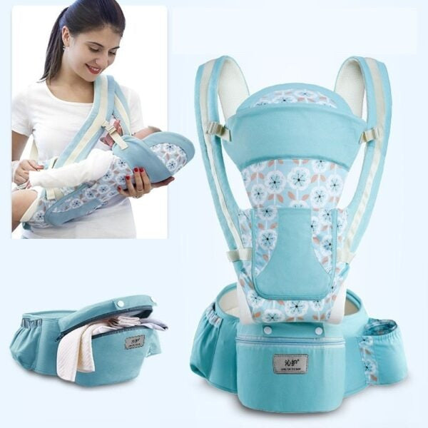 Multi-Functional Baby Hip Seat Carrier - Ergonomic Waist Stool for Infants & Toddlers - DropOnline.co