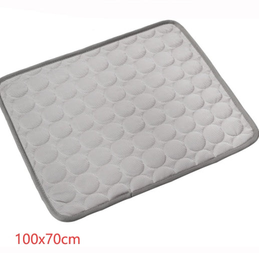 Pet Dog Cat Ice Silk Cold Nest Pad For Cooling In Summer - DropOnline.co