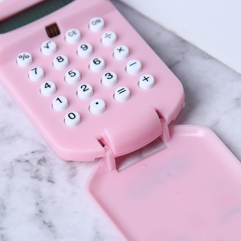 Creative Cookie-Shaped Cute Mini Calculator - DropOnline.co