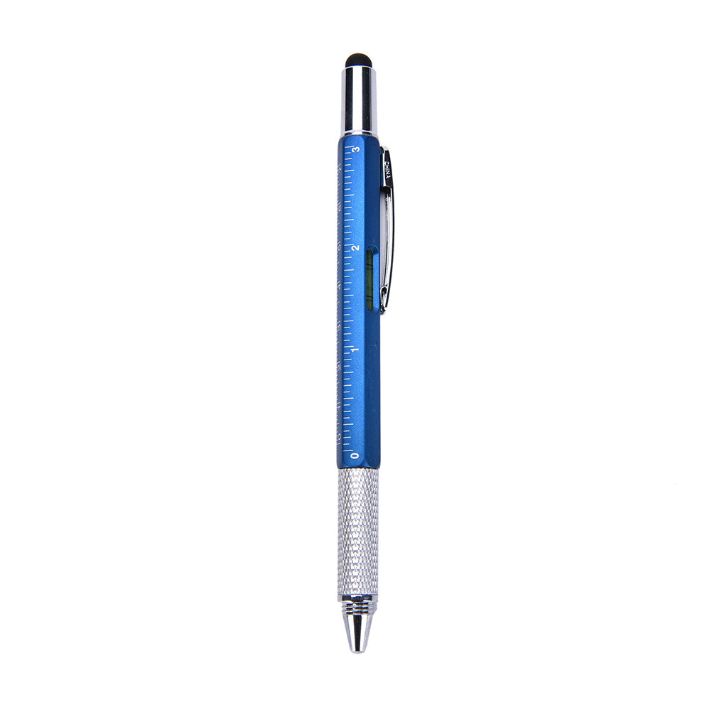 6-in-1 Multifunctional Stylus Pen - Touch Screen Pen with Ruler, Screwdriver & Spirit Level - DropOnline.co