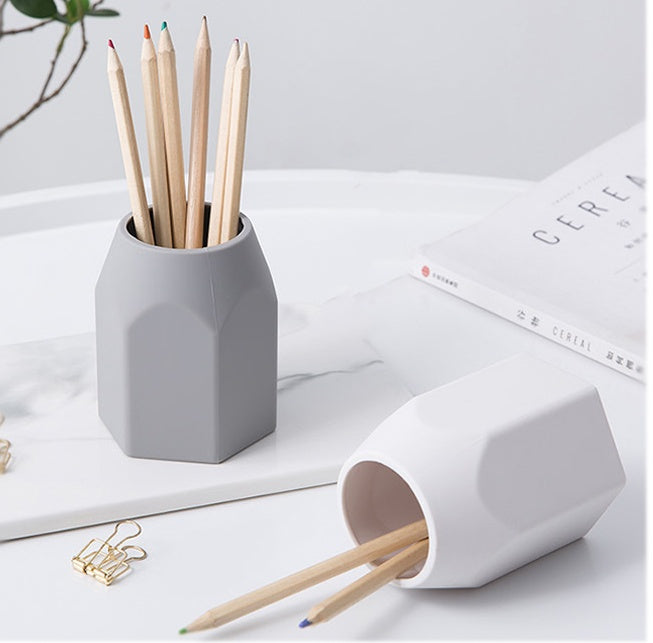 Simple solid silicone pen holder - DropOnline.co