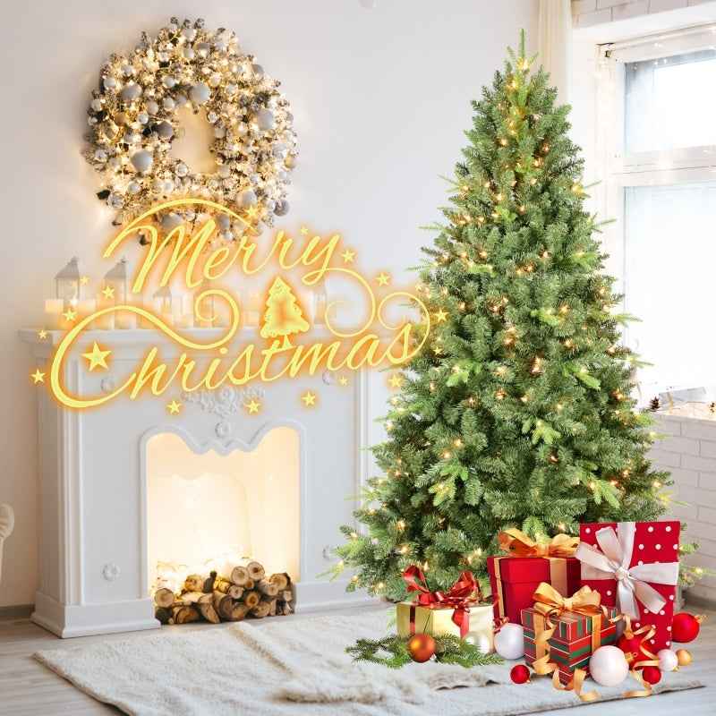 PE/PVC Christmas Tree - Green Premium Mixed Material Tree