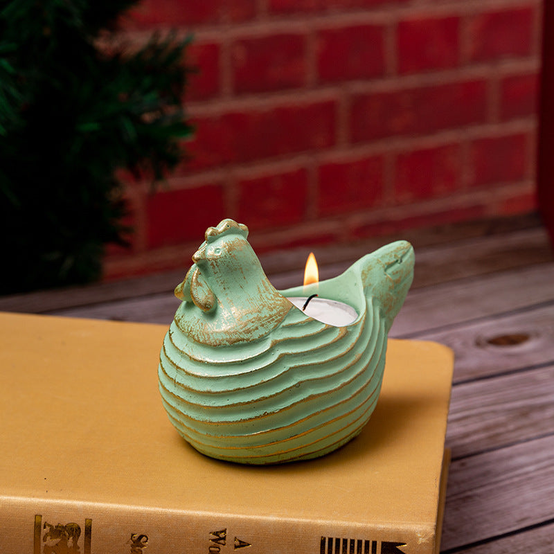 Easter Animal Home Party Decor Resin Carved Snail Ornament - DropOnline.co