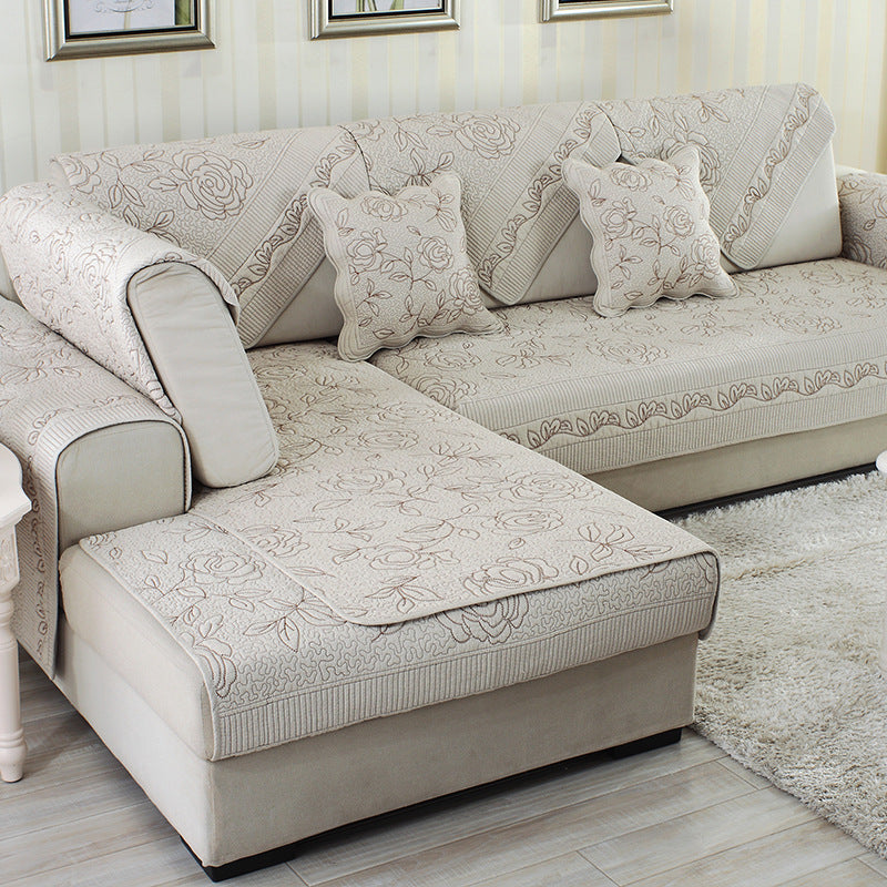 European style washed cotton sofa cushion - DropOnline.co