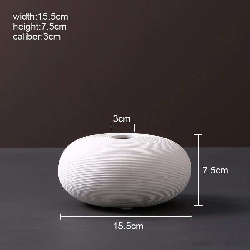 Vase Decoration Home Nordic Scandinavian Style Ceramic Vase Decorative Vases Modern Living Room Decoration Modern Home Decor - DropOnline.co