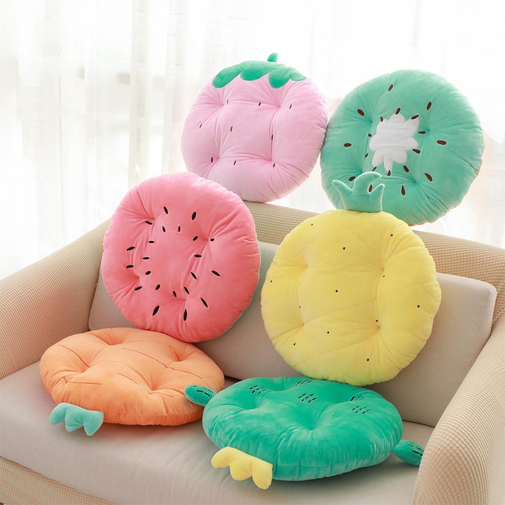 Cute thick fruit seat cushion office cushion - DropOnline.co
