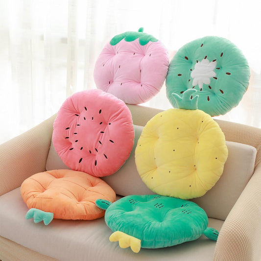 Cute thick fruit seat cushion office cushion - DropOnline.co