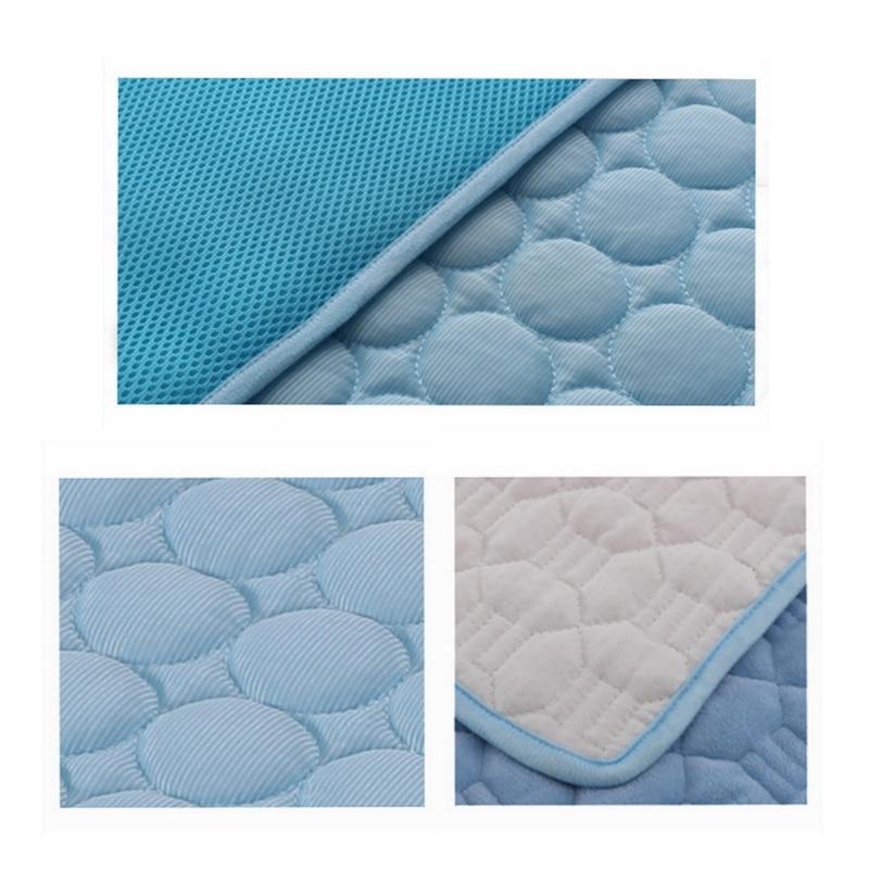 Pet Dog Cat Ice Silk Cold Nest Pad For Cooling In Summer - DropOnline.co