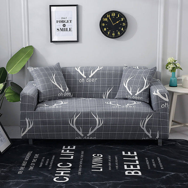 Printed sofa cushion sofa cover sofa cover - DropOnline.co