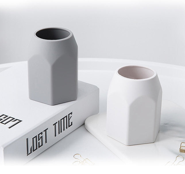 Simple solid silicone pen holder - DropOnline.co