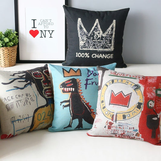 American doodle cushion cover - DropOnline.co