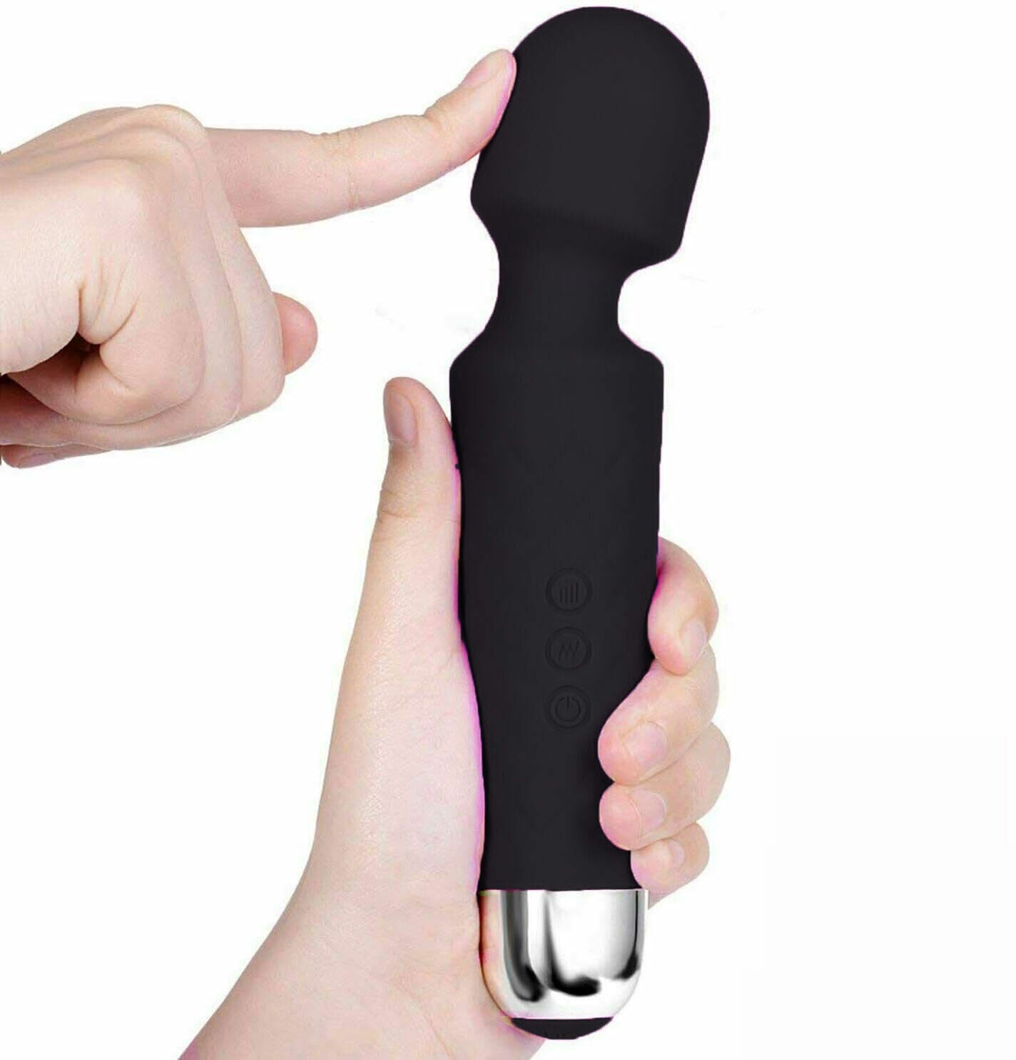Magic Massage Wand Muscle Relaxation Massager 20 Speed Vibrating Full Body Therapy Motor - DropOnline.co