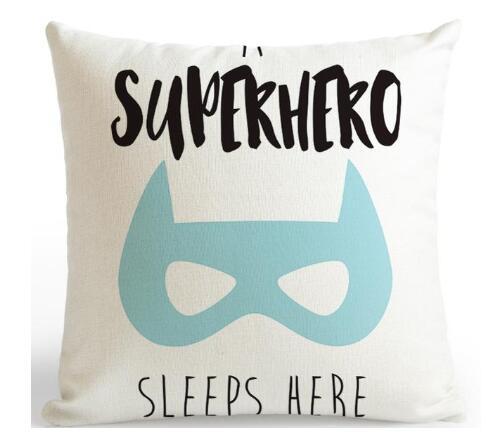 Be Happy Bear Cushion Cover - DropOnline.co