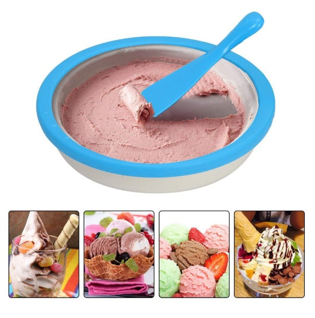 DIY Ice Cream Maker for Kids - Fun Frozen Yogurt Pan with No Electricity Needed - DropOnline.co