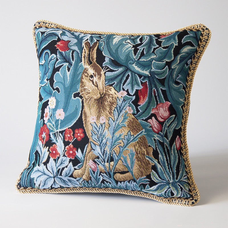 Pillow Gobelin Art Cushion Cover Jacquard - DropOnline.co