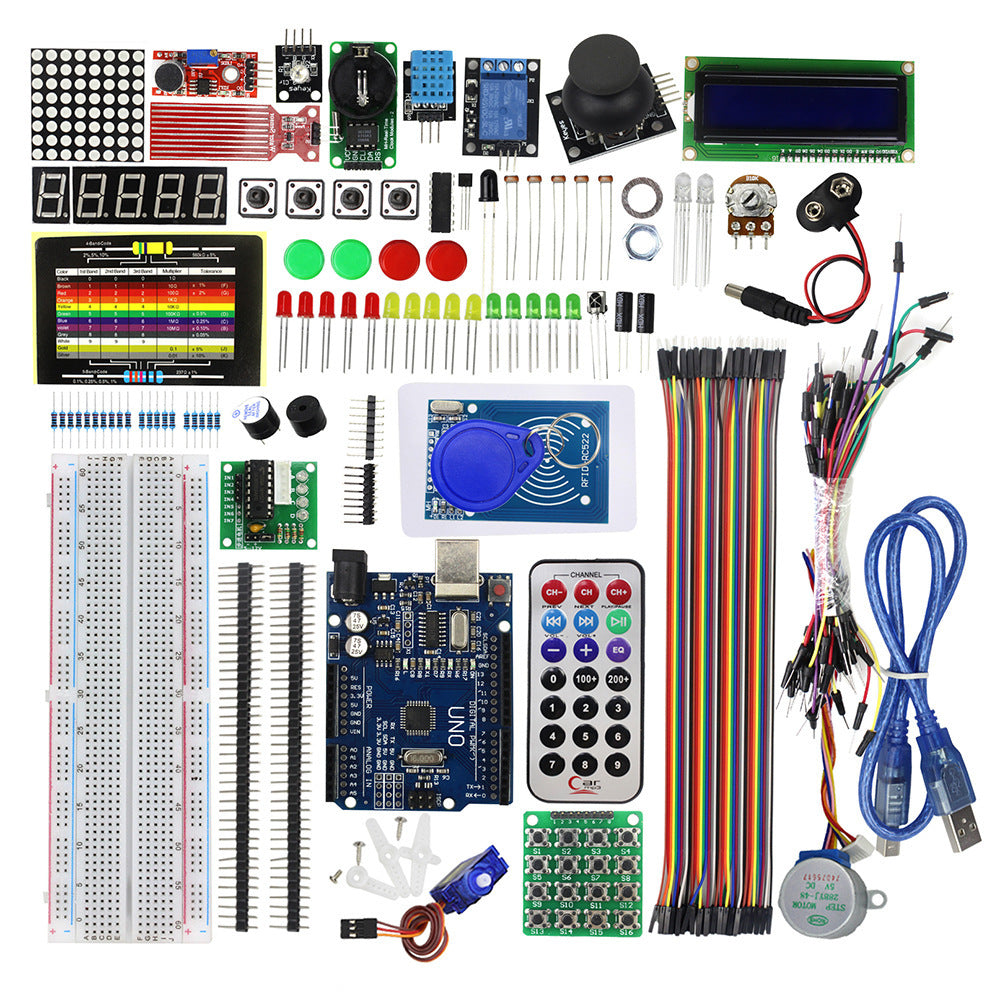 Rfid Upgraded Arduino Starter Kit Stepper Motor Learning Kit - DropOnline.co
