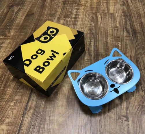 Anti-falling Cat Dog Feeding Water Bowl - DropOnline.co