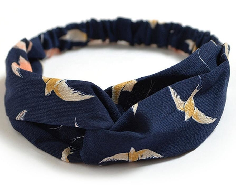Women's Retro Style Printed Headband - DropOnline.co