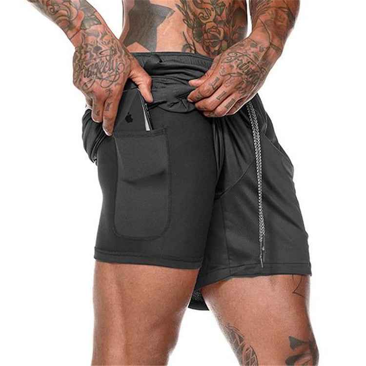 Men's Pocket Compression Shorts - Athletic Performance Shorts