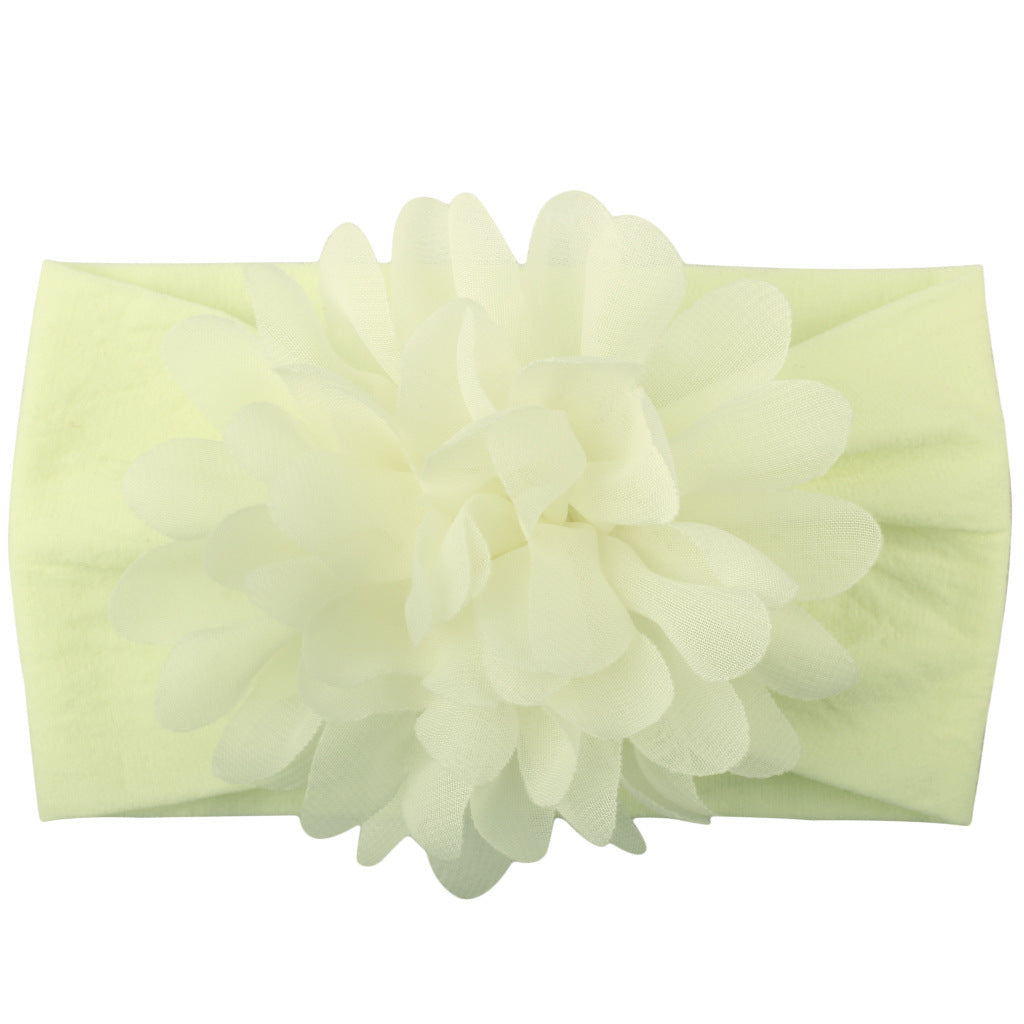 Chiffon Flower Baby Headband - Cute Princess Hair Accessories for Infant Girls - DropOnline.co