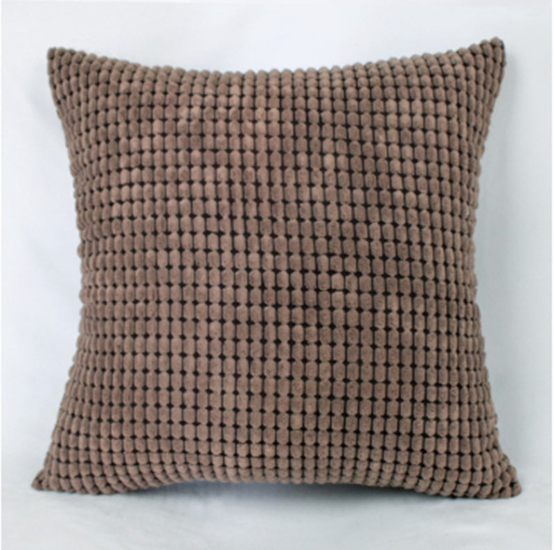 Jacquard Corduroy Sofa Pillowcase Cushion Cover - DropOnline.co
