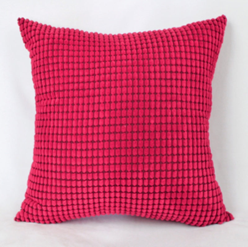Jacquard Corduroy Sofa Pillowcase Cushion Cover - DropOnline.co