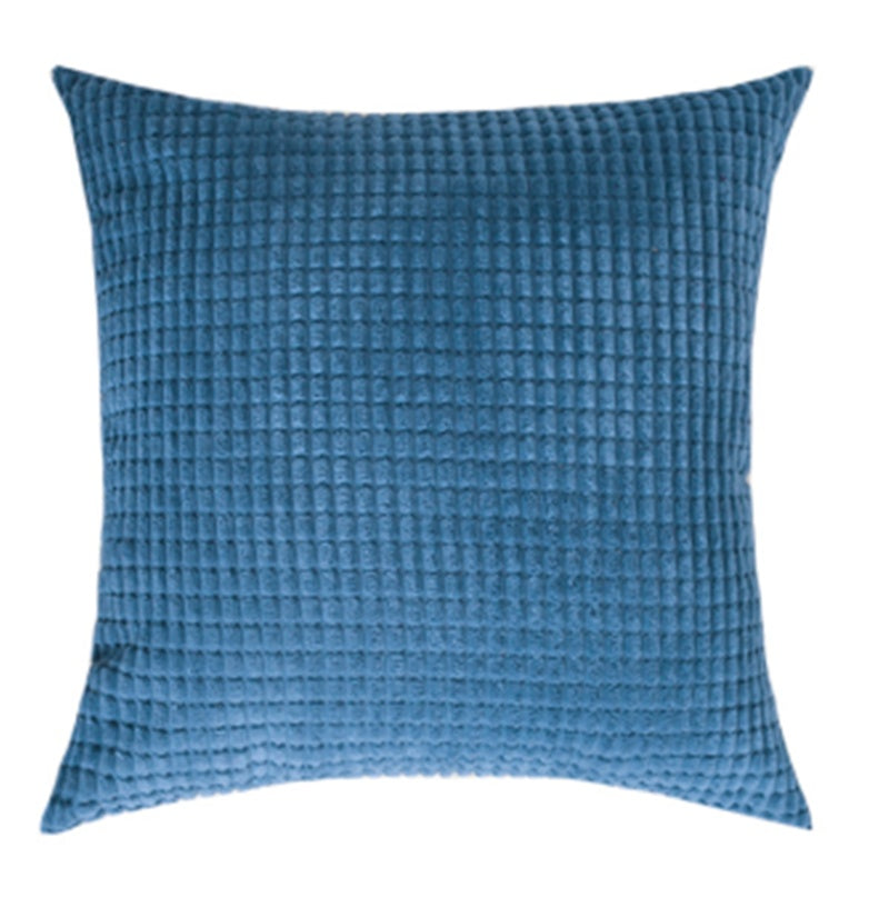 Jacquard Corduroy Sofa Pillowcase Cushion Cover - DropOnline.co