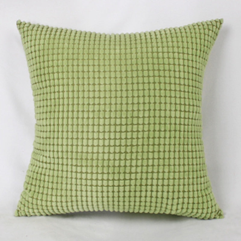 Jacquard Corduroy Sofa Pillowcase Cushion Cover - DropOnline.co
