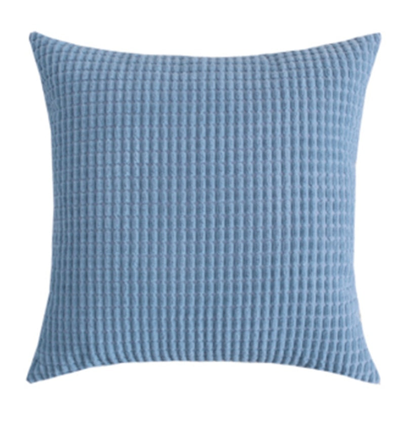Jacquard Corduroy Sofa Pillowcase Cushion Cover - DropOnline.co