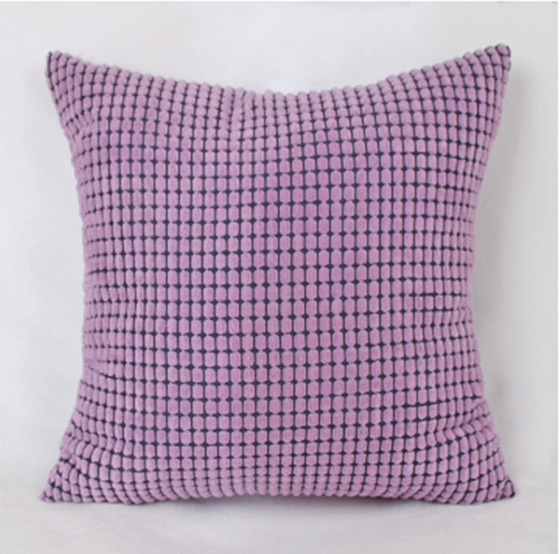 Jacquard Corduroy Sofa Pillowcase Cushion Cover - DropOnline.co