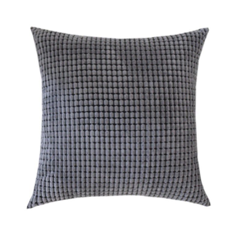 Jacquard Corduroy Sofa Pillowcase Cushion Cover - DropOnline.co