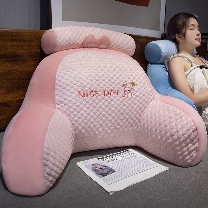 Bedside Cushion Soft Bag Waist Cushion - DropOnline.co