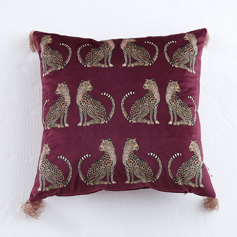 Digital Printing Tassel Sofa Cushion Cover - DropOnline.co