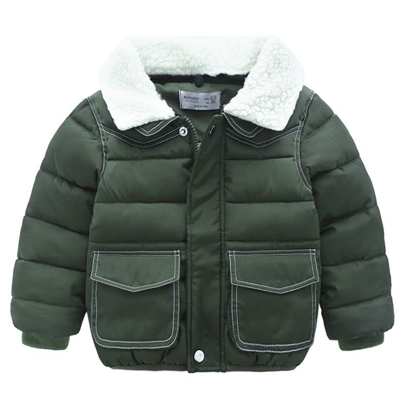 Padded Cotton Baby Coat - Warm Winter Jacket for Toddlers & Children - DropOnline.co