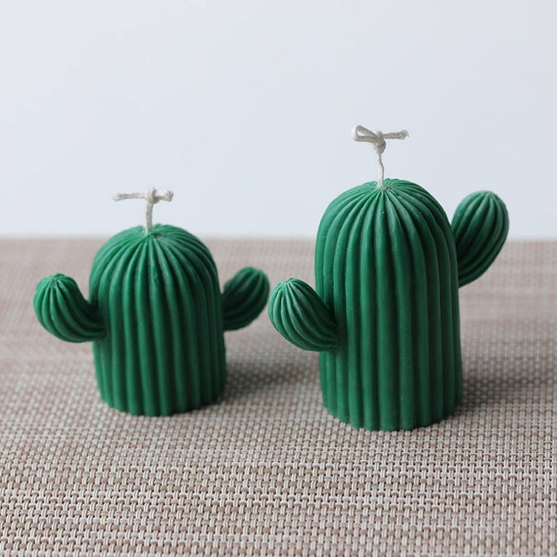 Cactus Shape Candles Mould Silicone Candle Mold Aromatherapy Plaster Handmade Making Kit Soap Crafts Mold DIY Gifts Home Decor - DropOnline.co