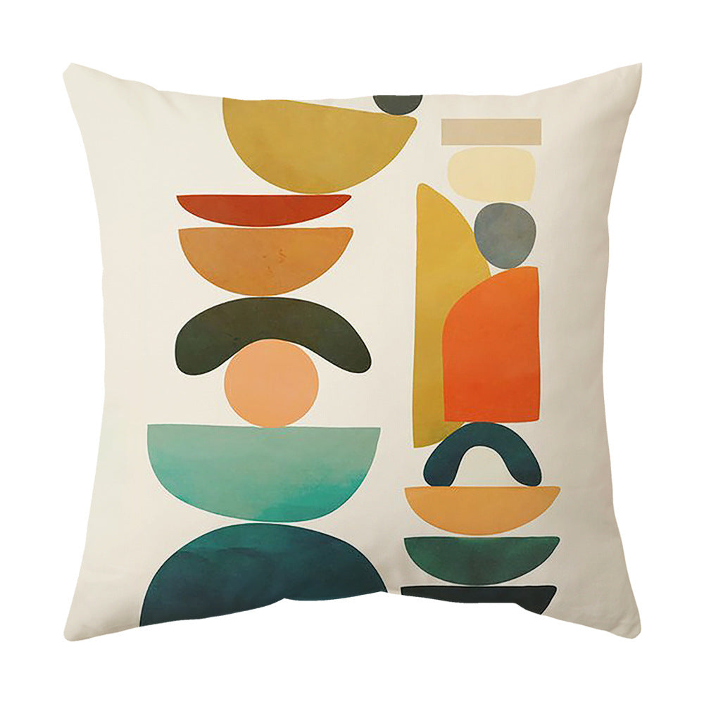 Living Room Sofa Cover Pillowcase Bay Window Cushion Peach Skin - DropOnline.co