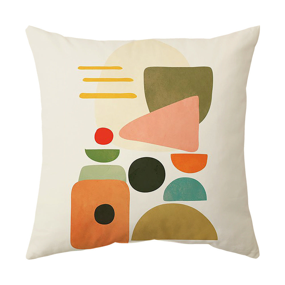 Living Room Sofa Cover Pillowcase Bay Window Cushion Peach Skin - DropOnline.co