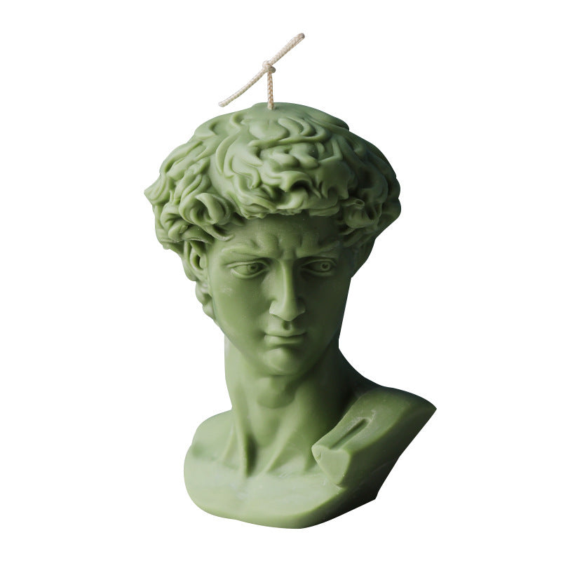 David Head Candle Mould Home Decoration Decoration - DropOnline.co