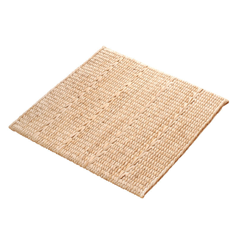 Handmade Cushion Straw Woven Futon Cushion - DropOnline.co
