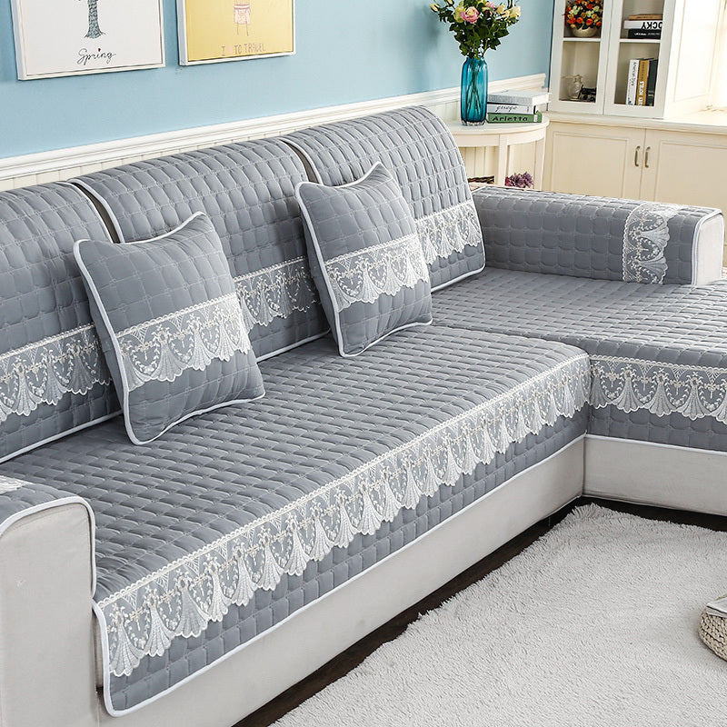 Sofa Cushion Four Seasons General Fabric Non-slip Cushion Cushion Simple Modern Sofa Cover - DropOnline.co