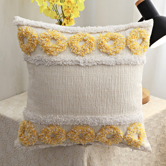 Homestay Style Luxury Tufted Pillow Sofa Cushion - DropOnline.co