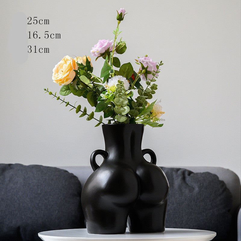 Dehua Ceramic Vase Home Decoration Decoration Hotel Crafts - DropOnline.co