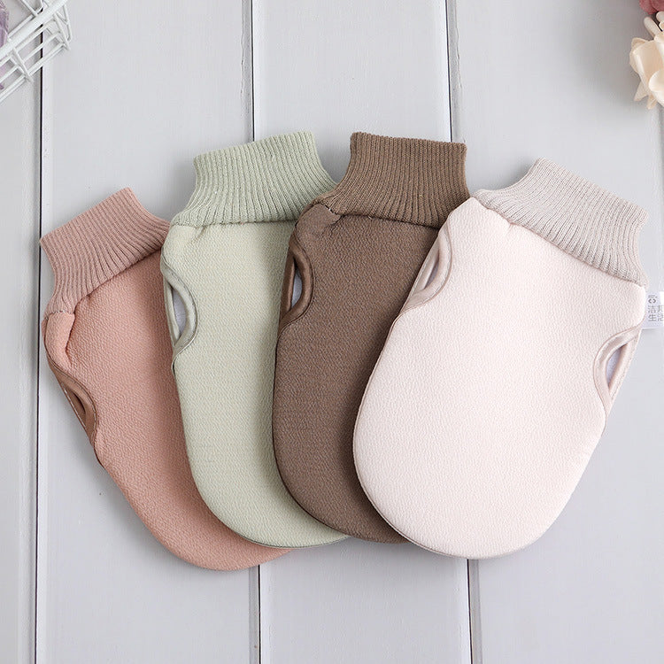 Bath Towel & Scrubbing Gloves Set - Exfoliating Mesh Towel for Adults - DropOnline.co