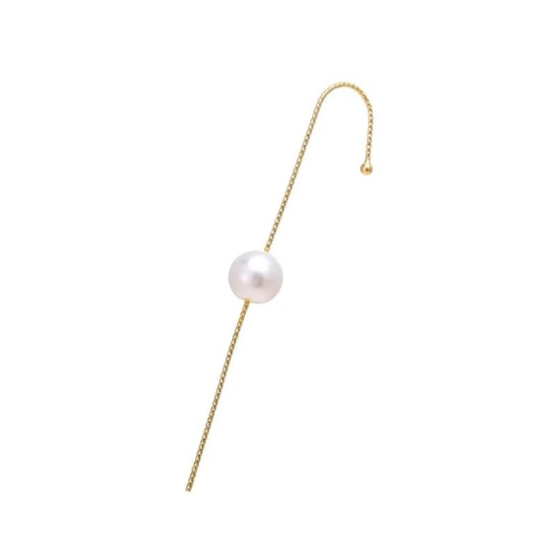 Glistening Ear Wrap Crawler Zircon Earrings Piercing Earrings Premium Earrings - DropOnline.co