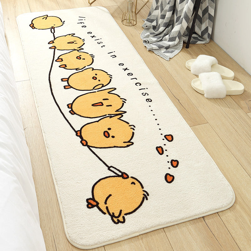 Bedroom Home Living Room Cushion Carpet Plush Floor Mat Under Bed - DropOnline.co