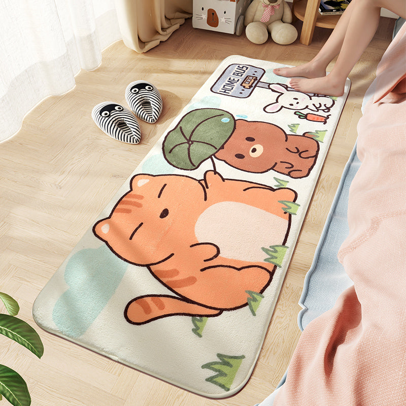 Bedroom Home Living Room Cushion Carpet Plush Floor Mat Under Bed - DropOnline.co