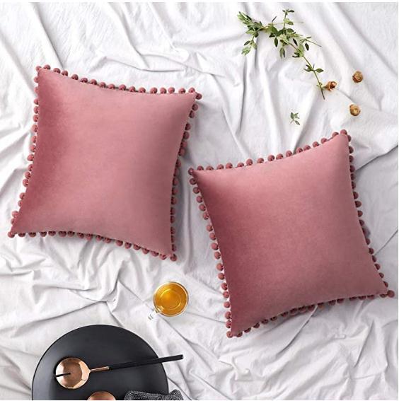 Wind Velvet Solid Color Cushion Cover For Office - DropOnline.co