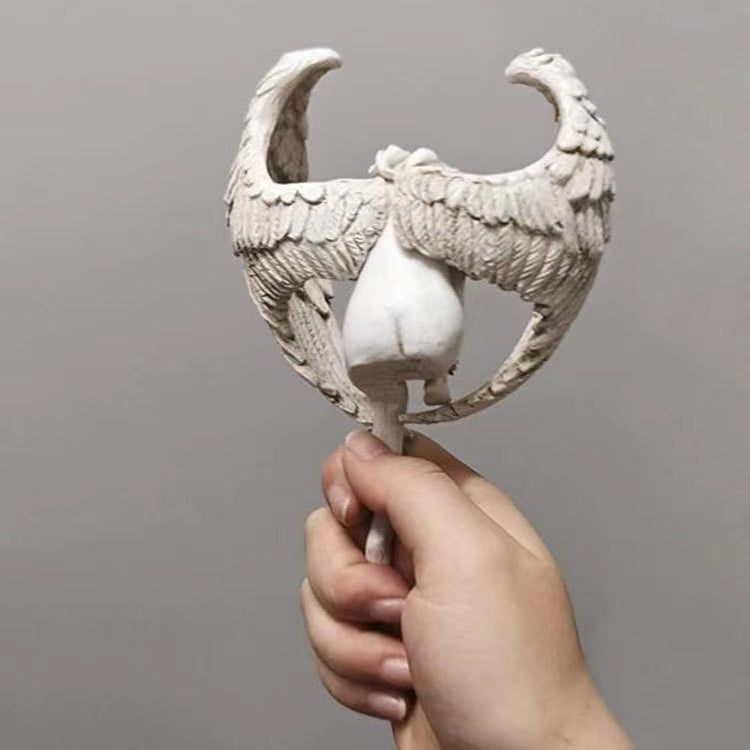 Redemption Angel Statue Ornaments Creative Sculpture Decoration Remembrance and Redemption Figurines Religious Garden Home Decor - DropOnline.co