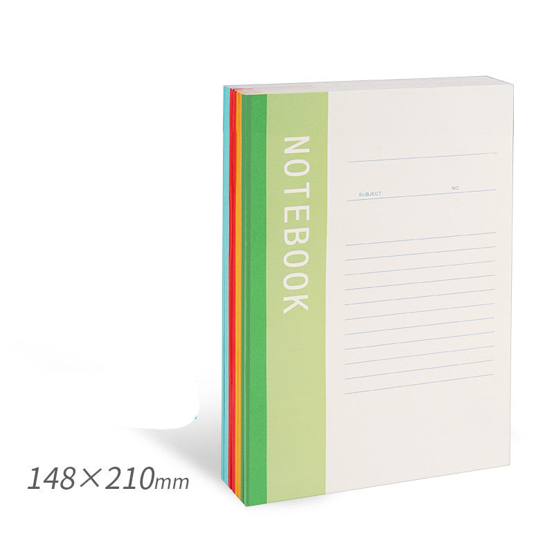 Notebook Simple College Students Use Notebook B5 Thickened A5 Diary Homework Exercise Book A4 Super Thick Business Work Record Office Supplies Stationery Soft Copy Wholesale - DropOnline.co
