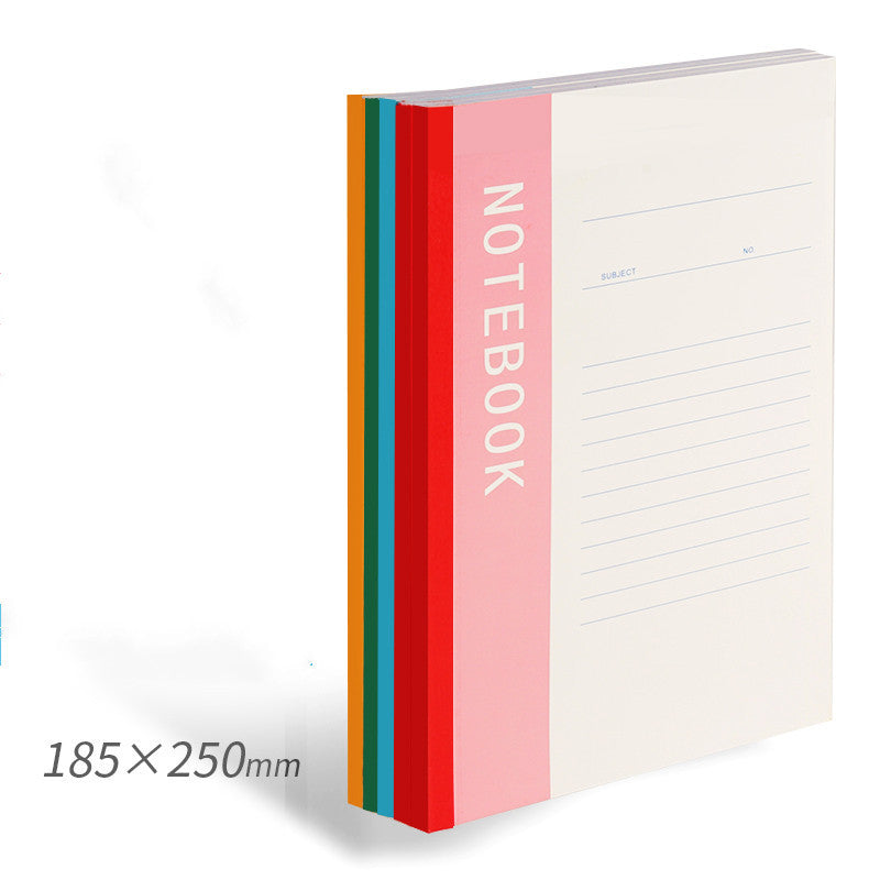 Notebook Simple College Students Use Notebook B5 Thickened A5 Diary Homework Exercise Book A4 Super Thick Business Work Record Office Supplies Stationery Soft Copy Wholesale - DropOnline.co